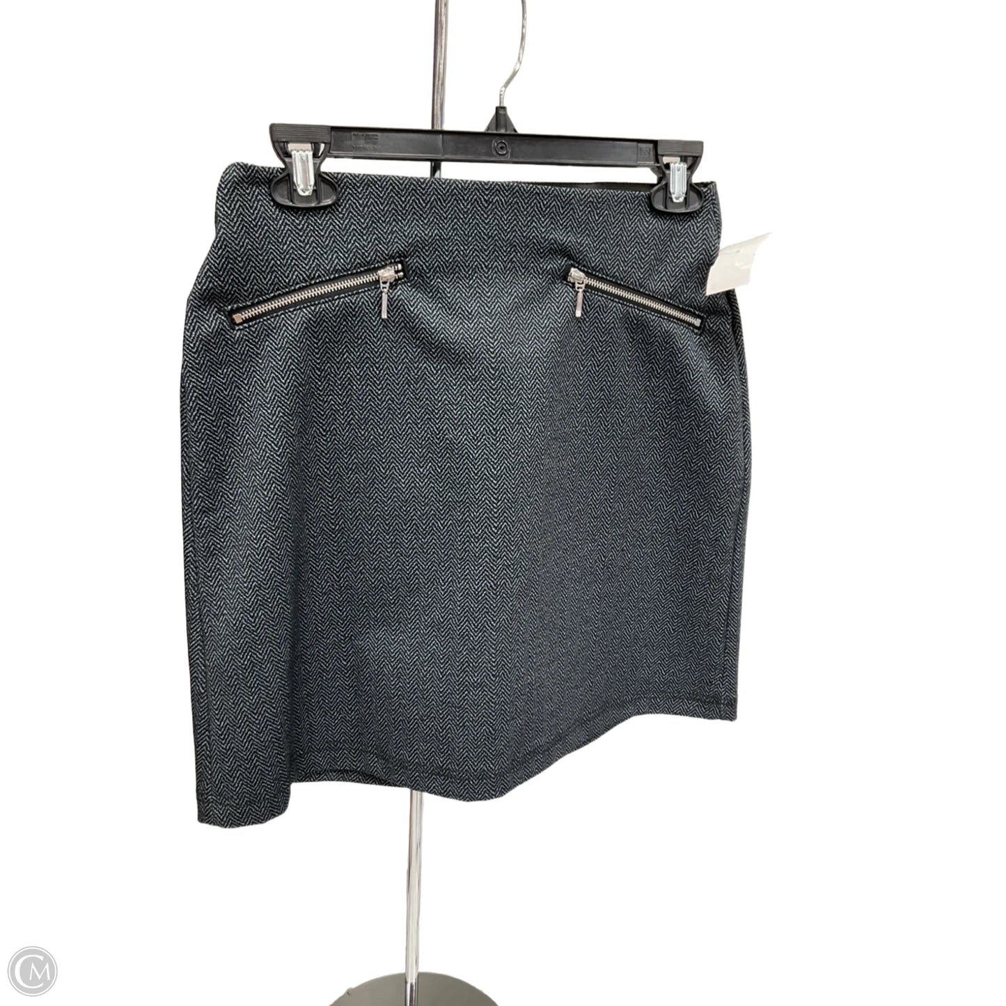 Skirt Mini & Short By Maurices In Black & Grey, Size: Xs