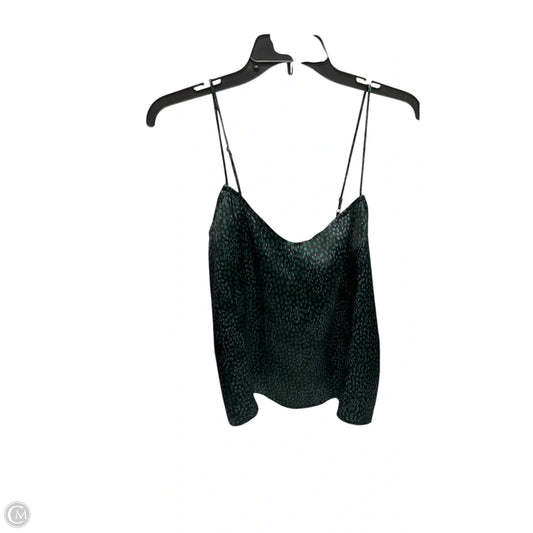 Top Cami By Tucker In Black & Green, Size: S