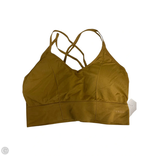 Athletic Bra By Danskin In Yellow, Size: Xl