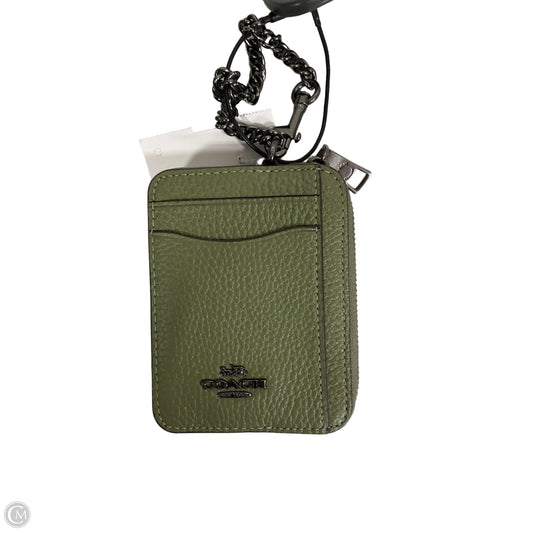 Wallet Designer By Coach, Size: Small