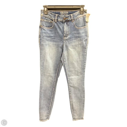 Jeans Straight By Maurices In Blue Denim, Size: 4l
