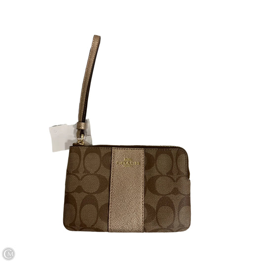 Wristlet Designer By Coach, Size: Small