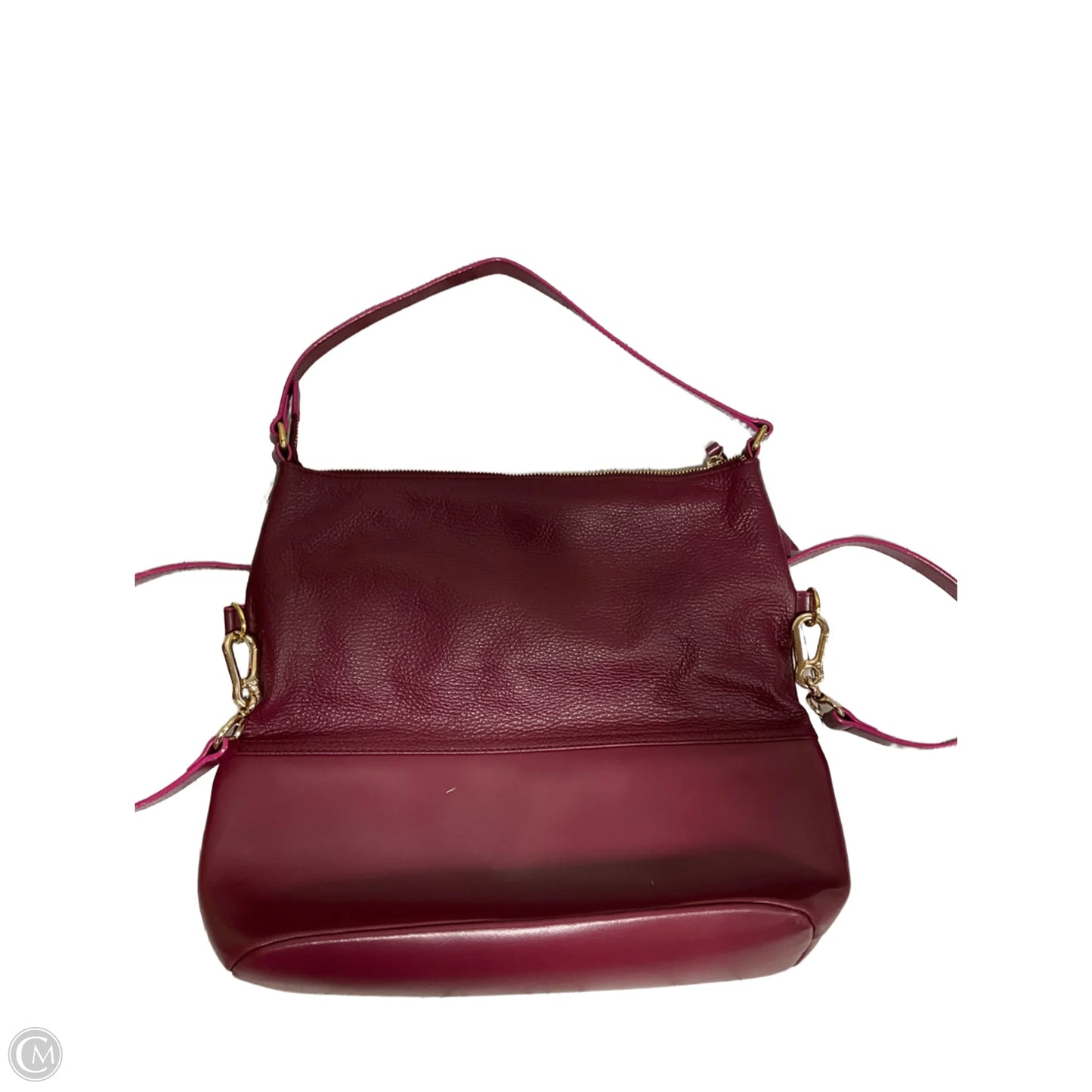 Handbag Leather By Lodis, Size: Large