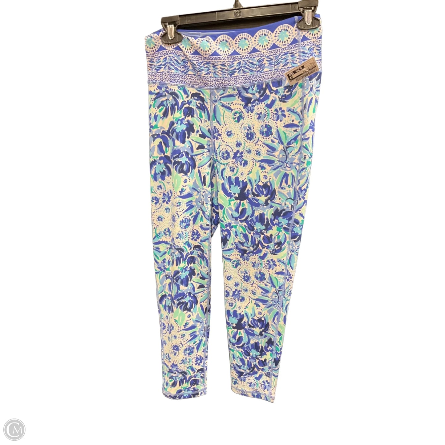Pants Designer By Lilly Pulitzer In Blue & White, Size: M