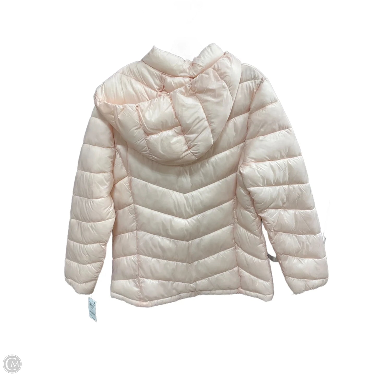 Jacket Puffer & Quilted By Charter Club In Pink, Size: L