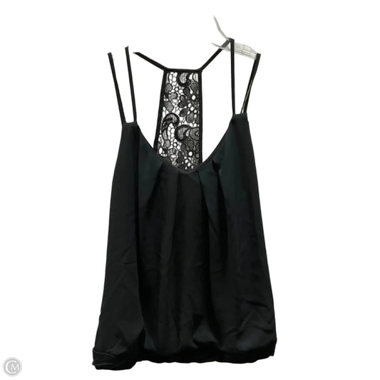 Top Sleeveless By Express In Black, Size: M