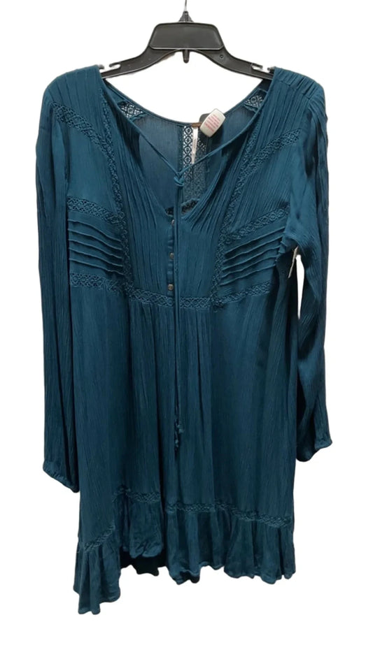 Dress Casual Short By Free People In Teal, Size: M