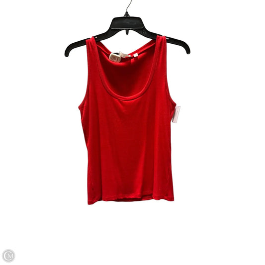 Top Sleeveless By Cyrus In Red, Size: M