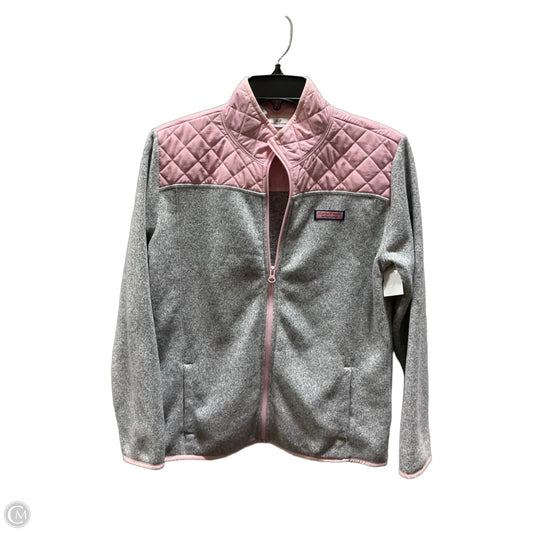 Jacket Other By Vineyard Vines In Grey & Pink, Size: Xl