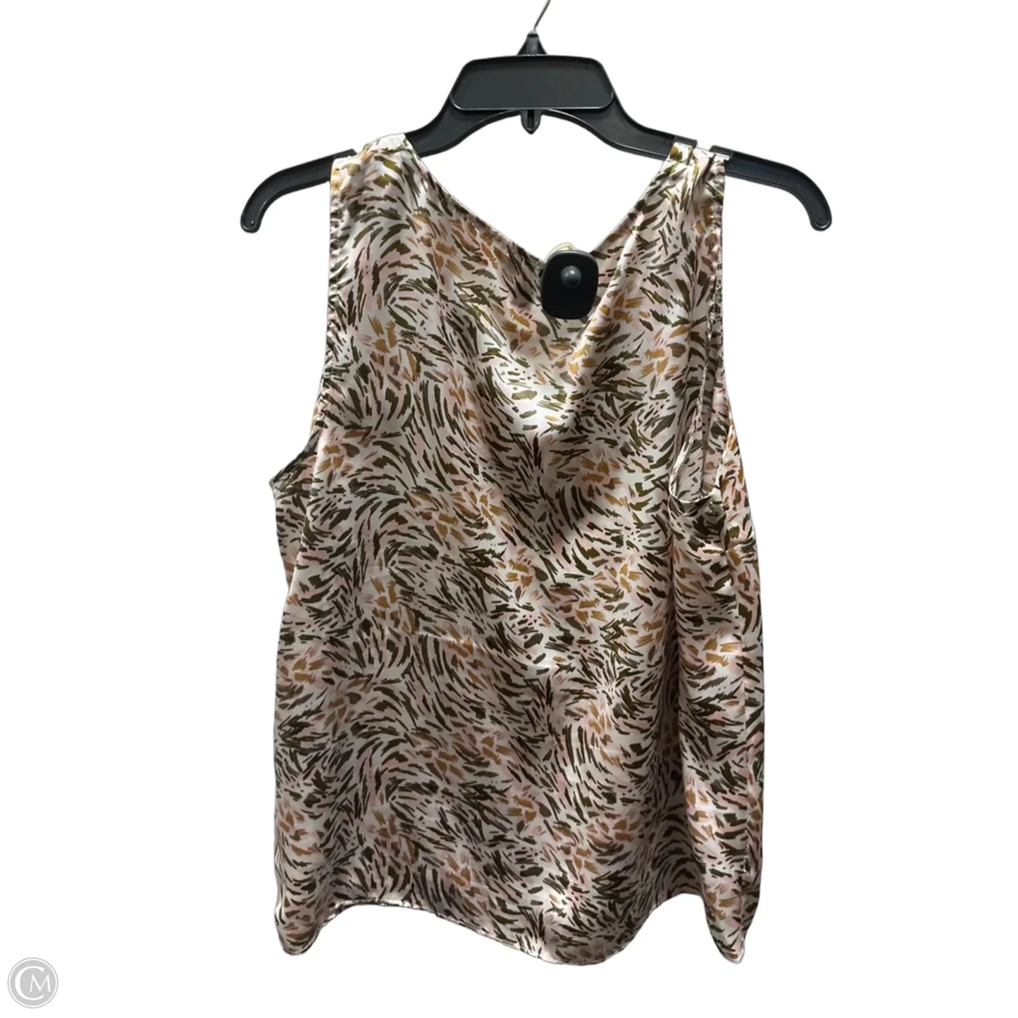 Top Sleeveless By Nine West In Pink, Size: L