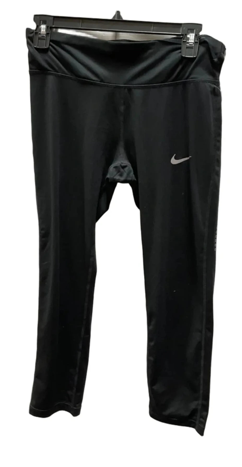Athletic Leggings Capris By Nike In Black, Size: M