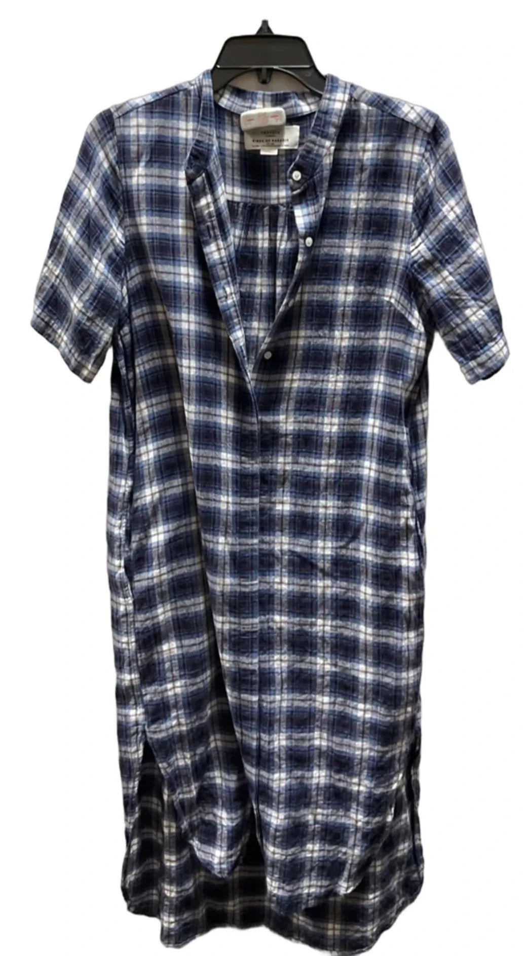 Dress Casual Midi By Birds Of Paradis By Trovata In Plaid Pattern, Size: S