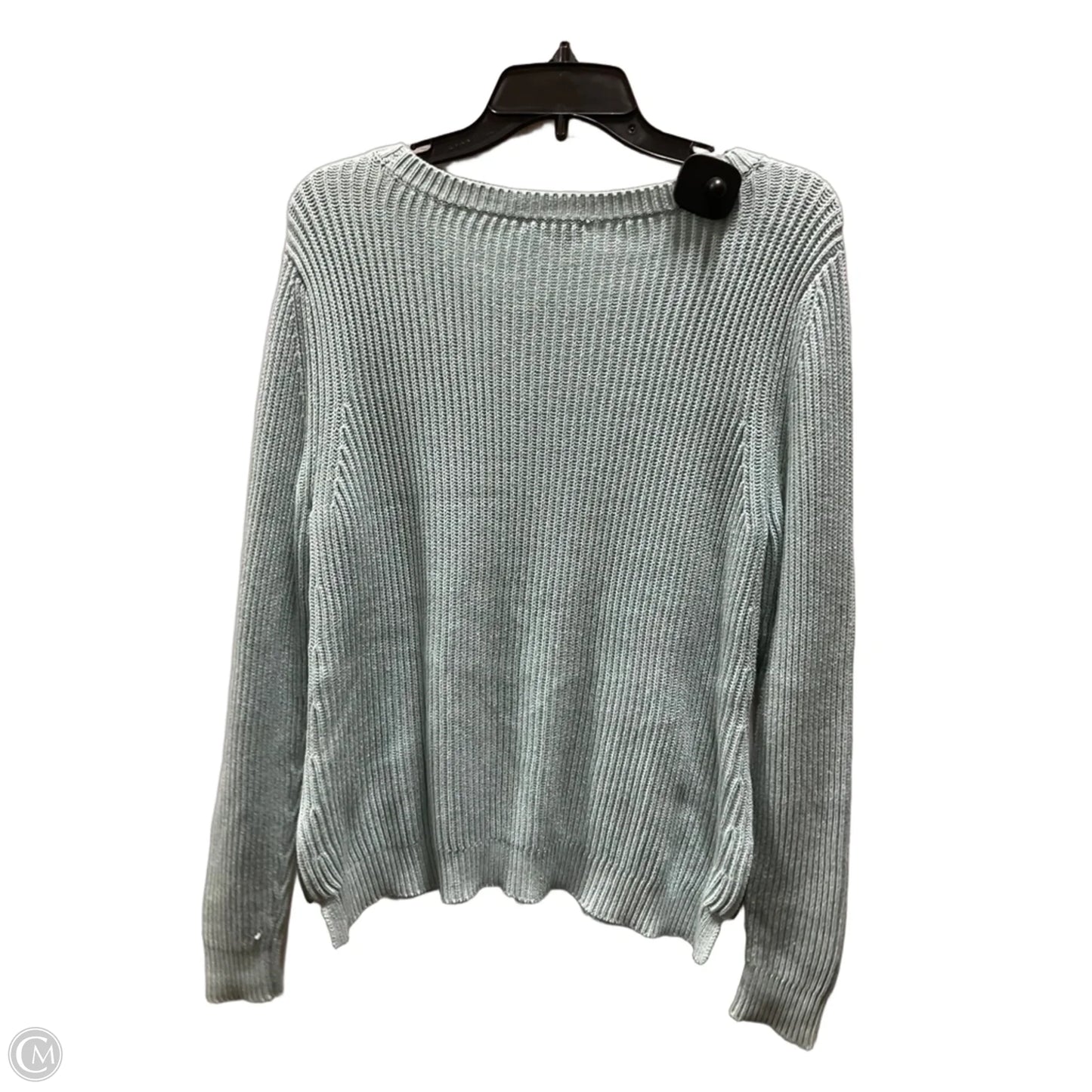 Sweater By Halogen In Aqua, Size: L