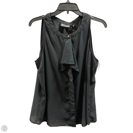 Top Sleeveless By New York And Co In Black, Size: L
