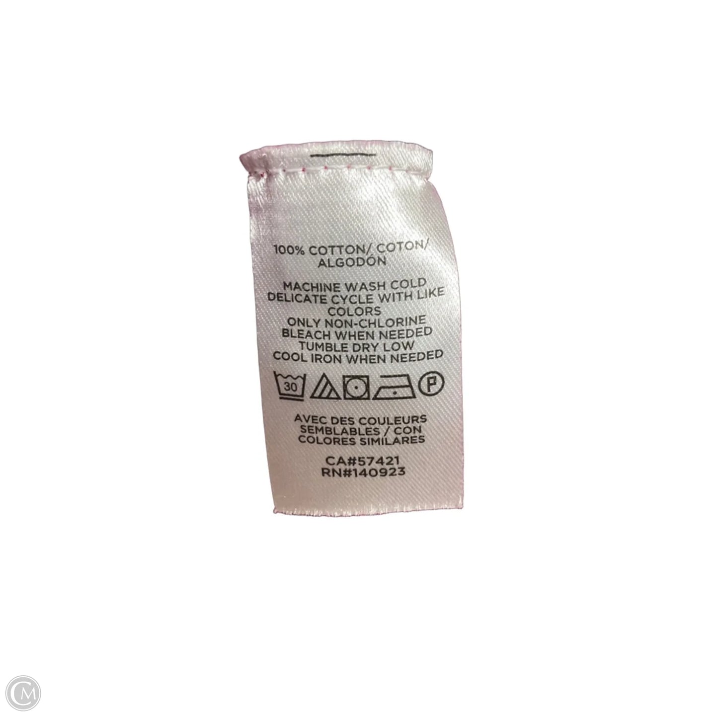 Top Sleeveless By Loft In Pink, Size: M