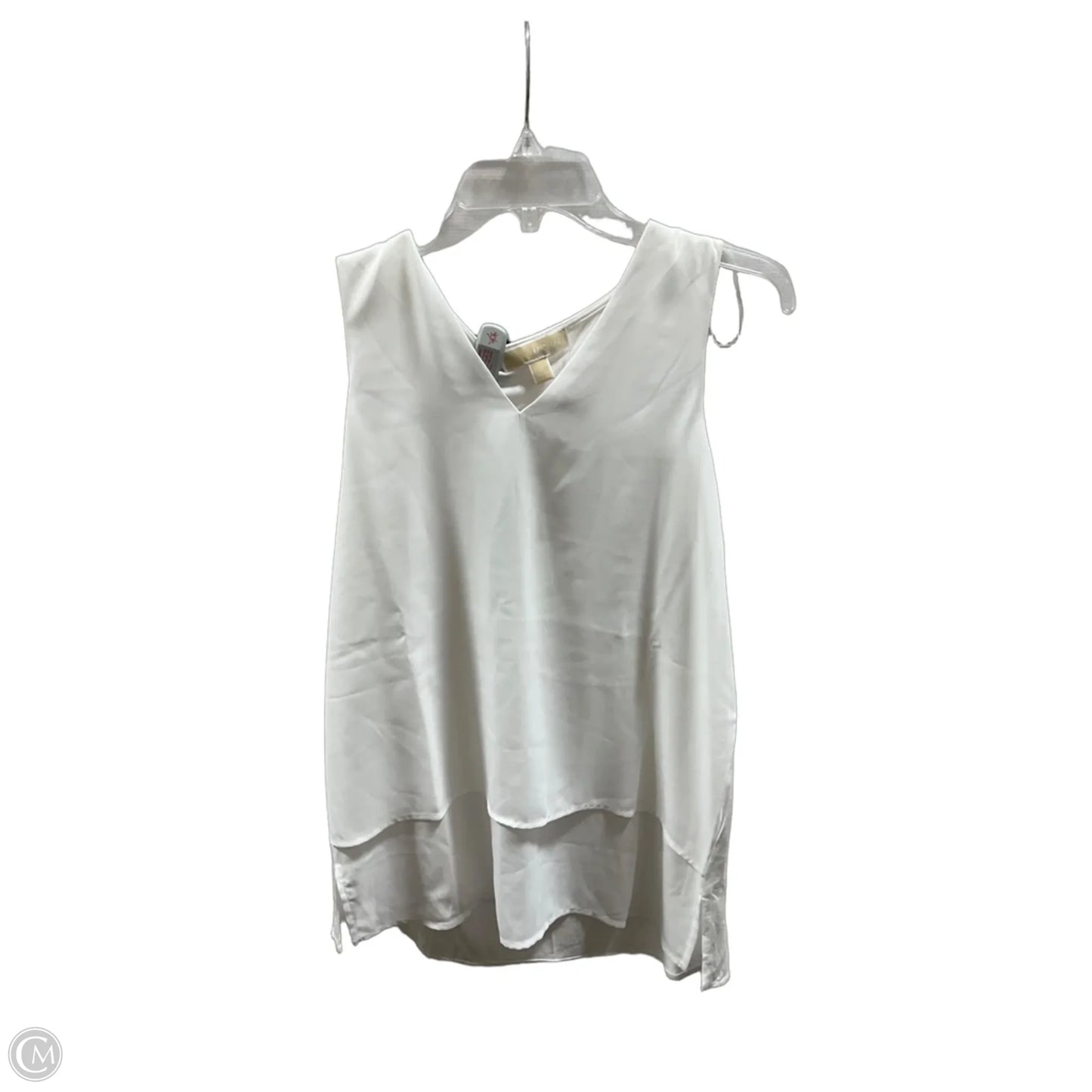 Top Sleeveless By Michael By Michael Kors In White, Size: M