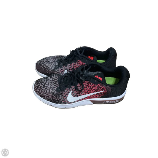 Shoes Athletic By Nike In Black & Pink, Size: 10
