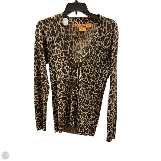 Cardigan By Tory Burch In Animal Print, Size: S