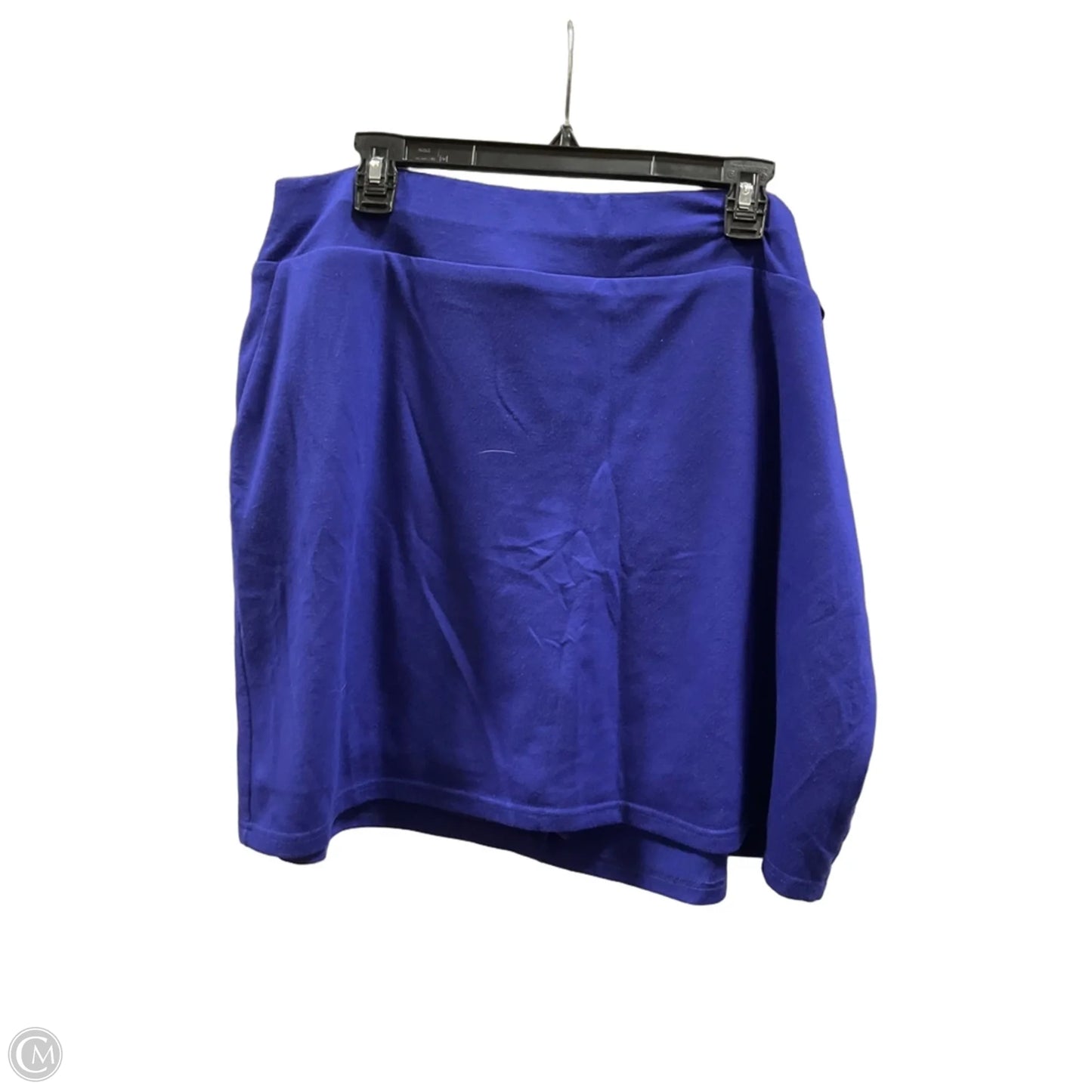 Skirt Mini & Short By Jones New York In Blue, Size: 2x