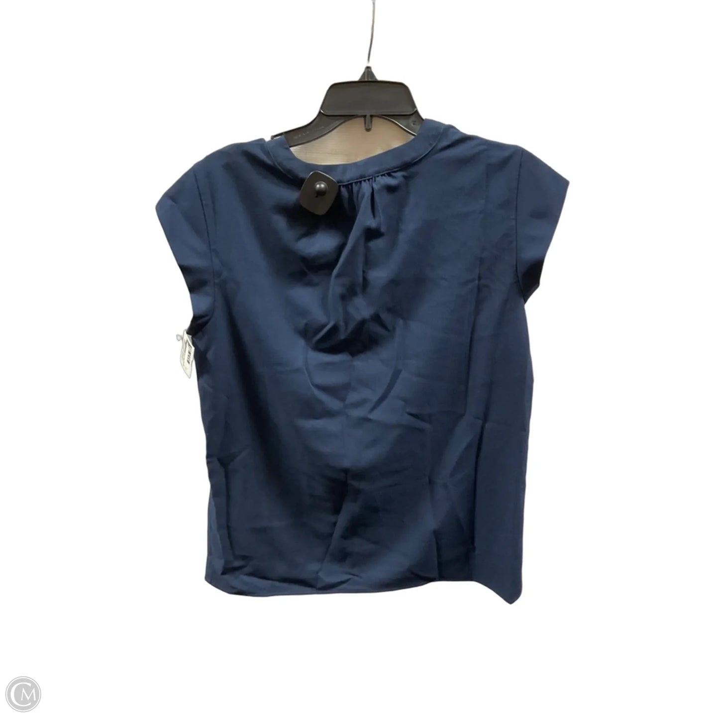 Top Short Sleeve By Hilary Radley In Navy, Size: S