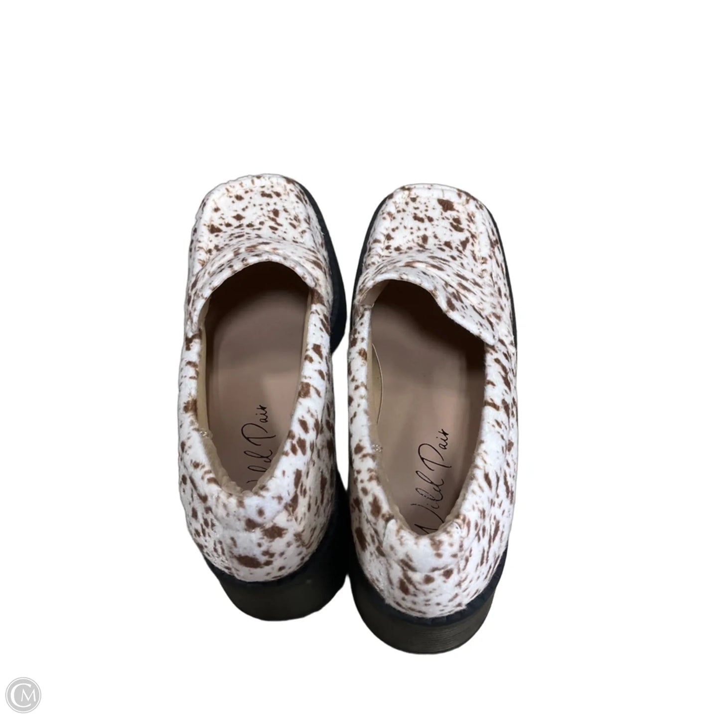 Shoes Heels Block By Cmf In Animal Print, Size: 8.5