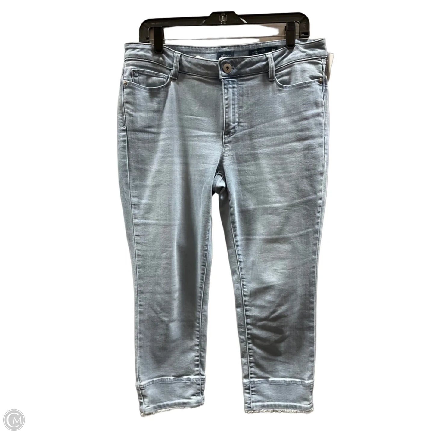 Jeans Cropped By J. Jill In Blue Denim, Size: 10