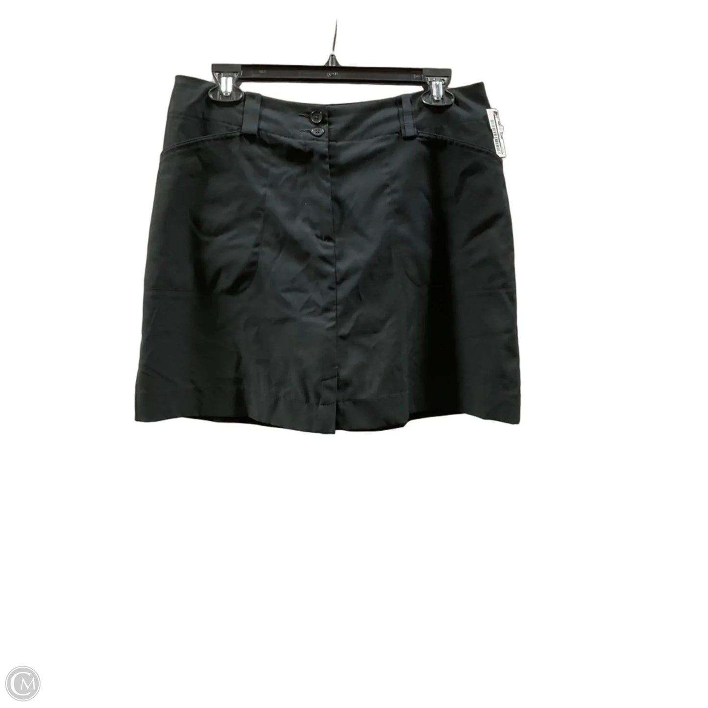 Athletic Skirt By Nike In Black, Size: M
