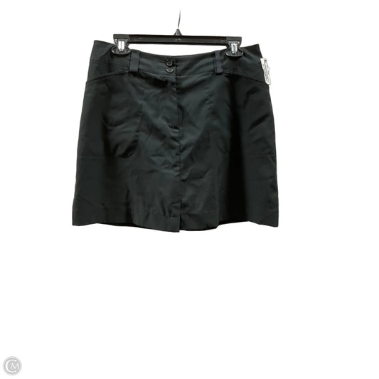 Athletic Skirt By Nike In Black, Size: M