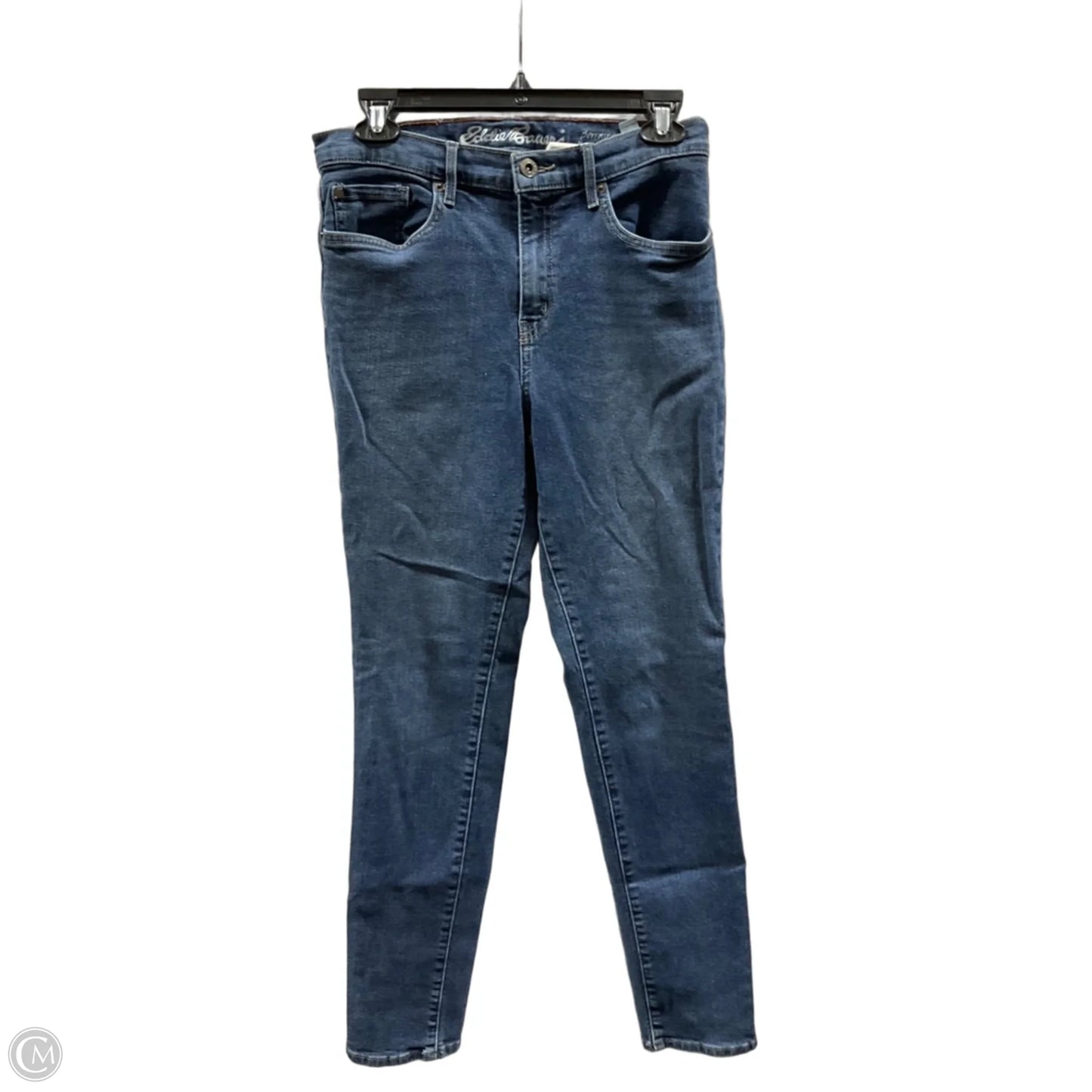 Jeans Skinny By Eddie Bauer In Blue Denim, Size: 4