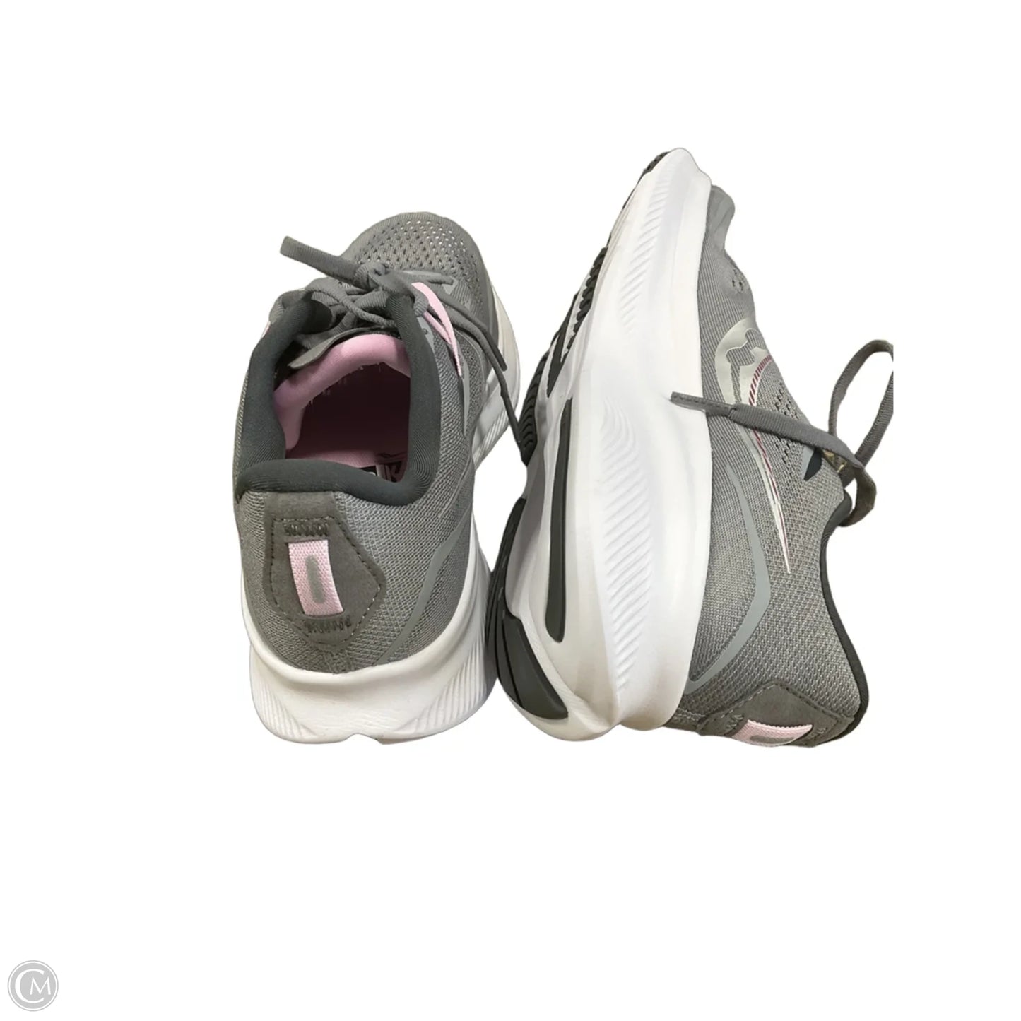 Shoes Athletic By Saucony In Grey & Pink, Size: 8