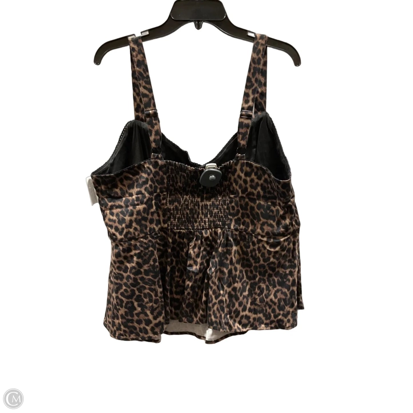 Top Sleeveless By Torrid In Animal Print, Size: 2x