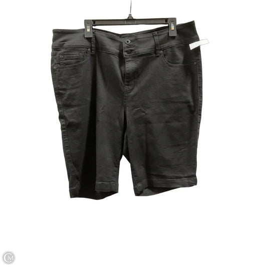 Shorts By Torrid In Black Denim, Size: 20