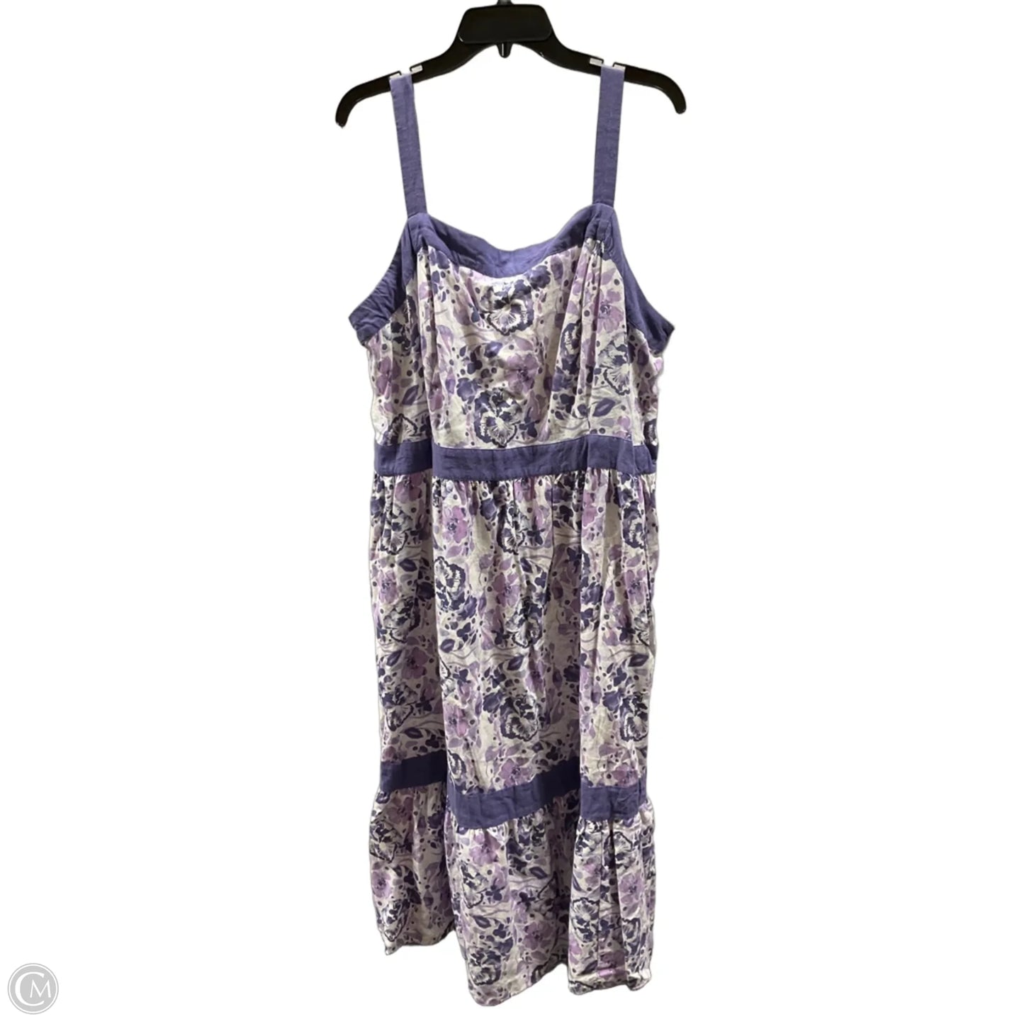 Dress Casual Maxi By Lane Bryant In Purple, Size: 20