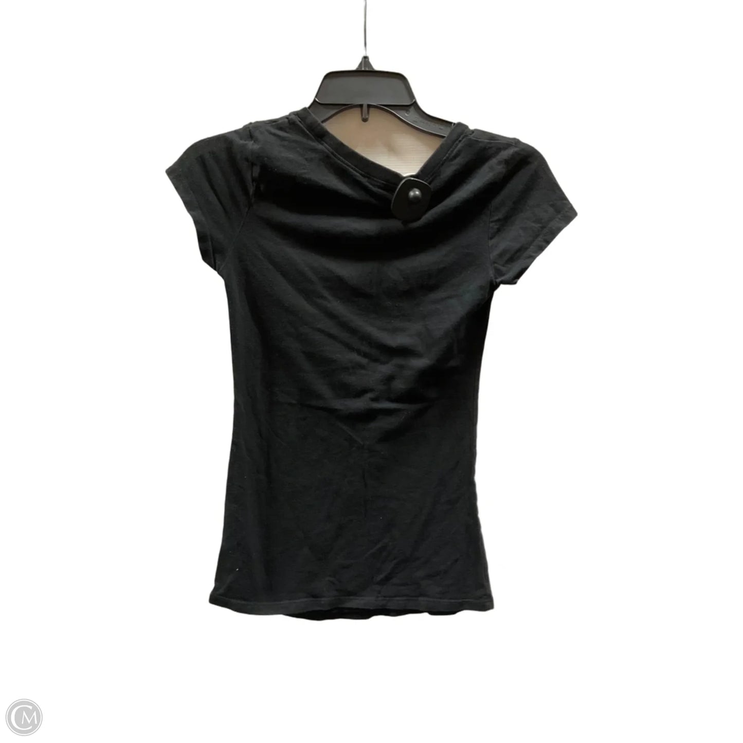 Top Short Sleeve Basic By Ambiance Apparel In Black, Size: S