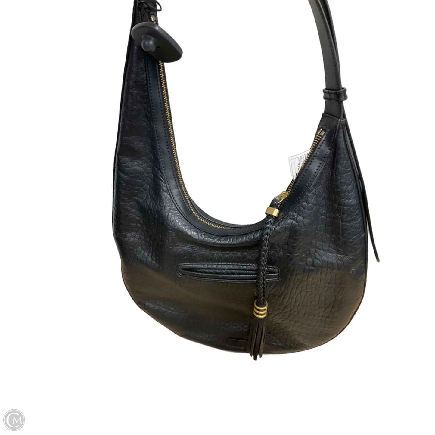 Handbag Leather By Vince Camuto, Size: Medium