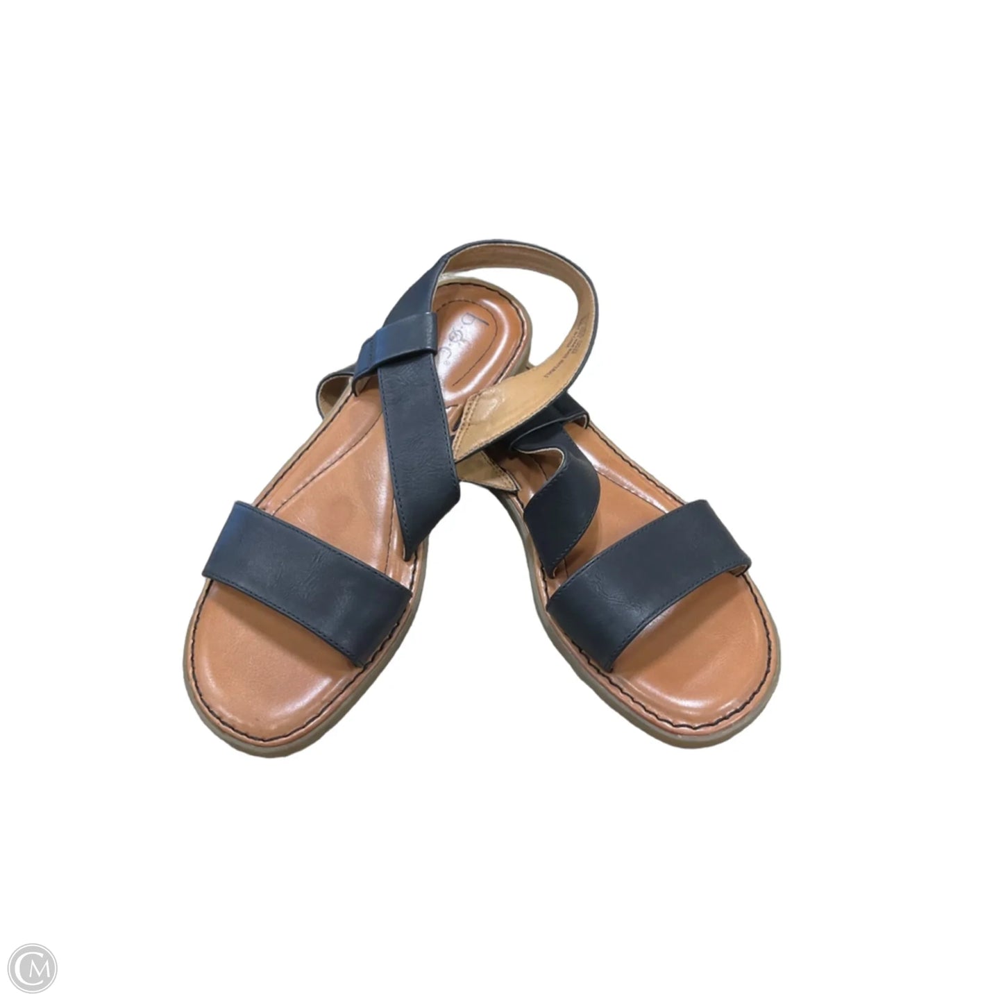 Sandals Flats By Boc In Black, Size: 8