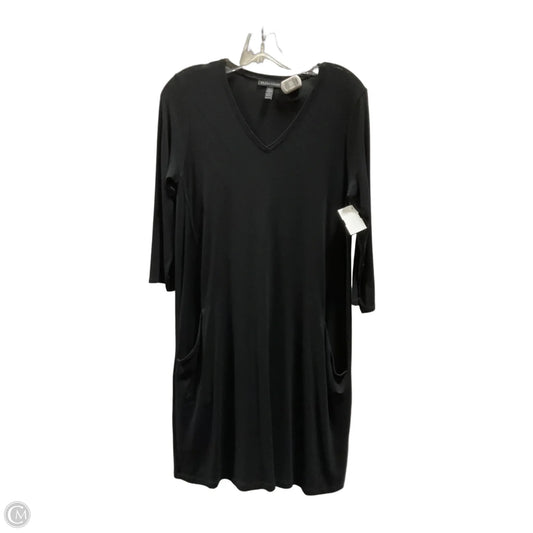 Dress Casual Short By Eileen Fisher In Black, Size: Xxs