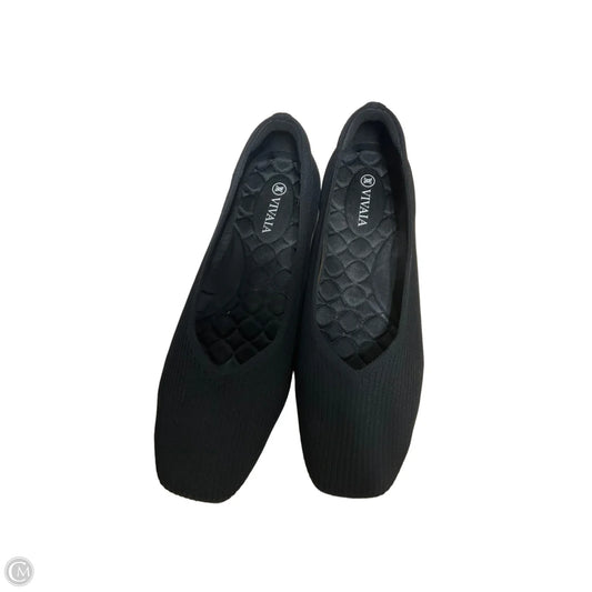 Shoes Flats By Vivaia In Black, Size: 9