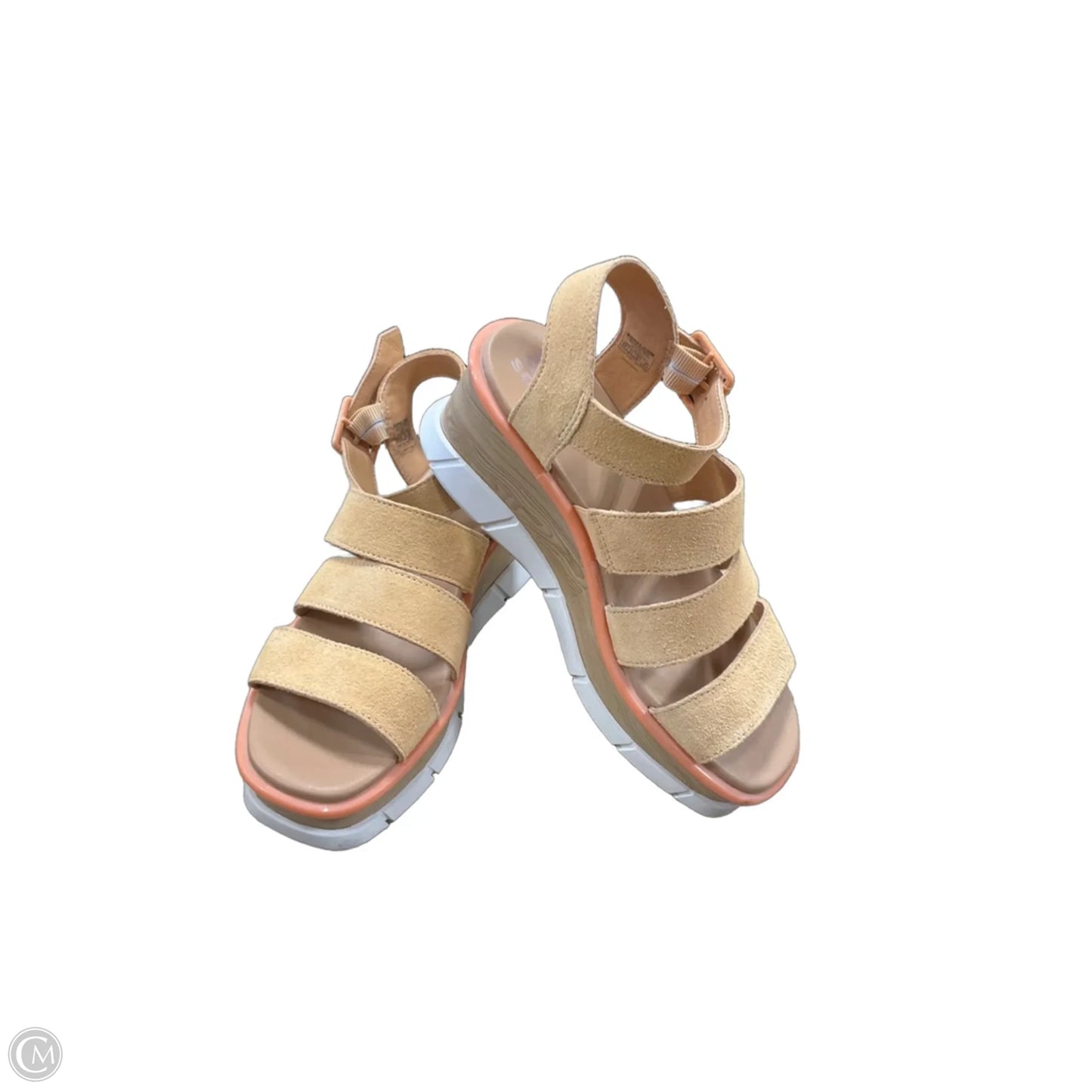 Sandals Heels Platform By Sorel In Orange, Size: 8.5