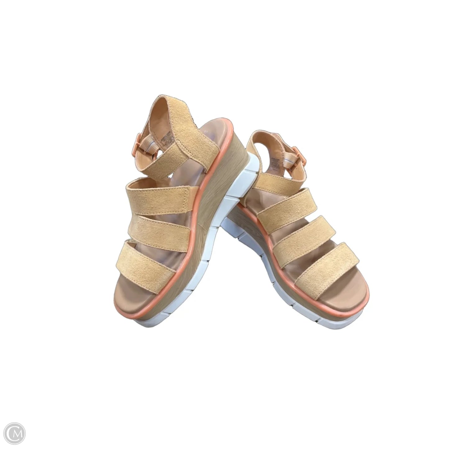 Sandals Heels Platform By Sorel In Orange, Size: 8.5