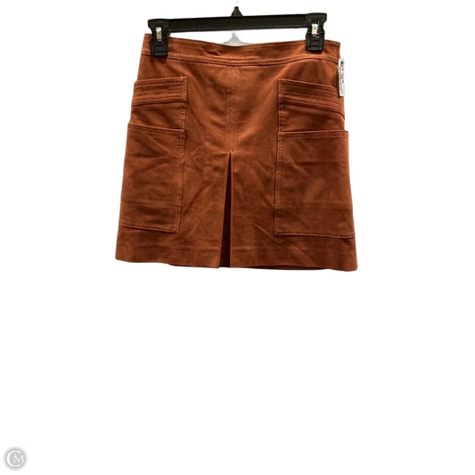 Skirt Mini & Short By Bcbgmaxazria In Brown, Size: Xxs