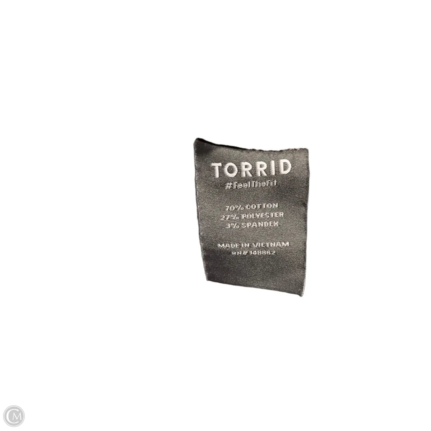 Jacket Denim By Torrid In Blue Denim, Size: L