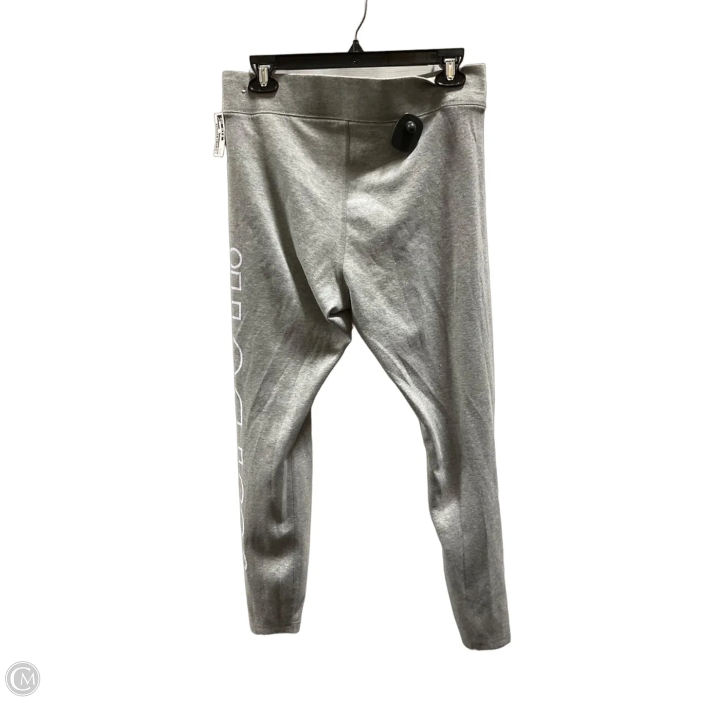 Athletic Leggings By Nike In Grey, Size: L