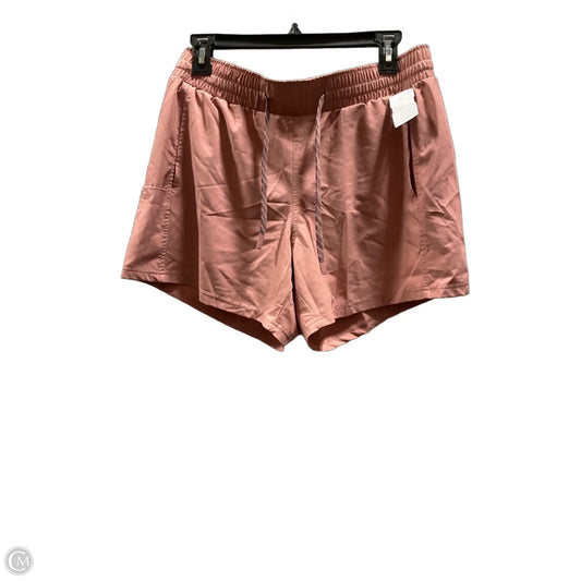 Athletic Shorts By Pacific Trail In Pink, Size: M