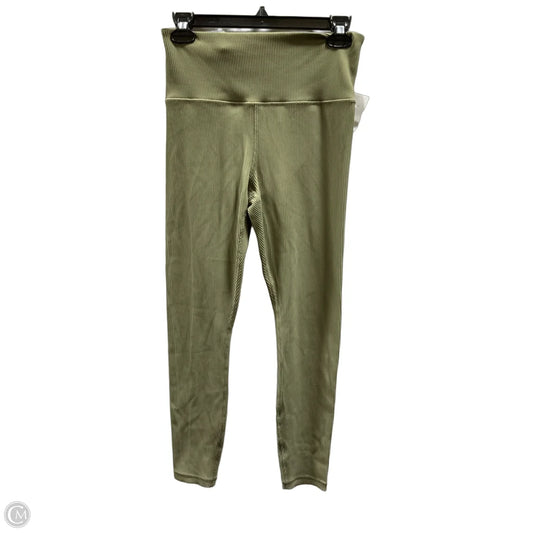 Athletic Leggings By Athleta In Green, Size: M
