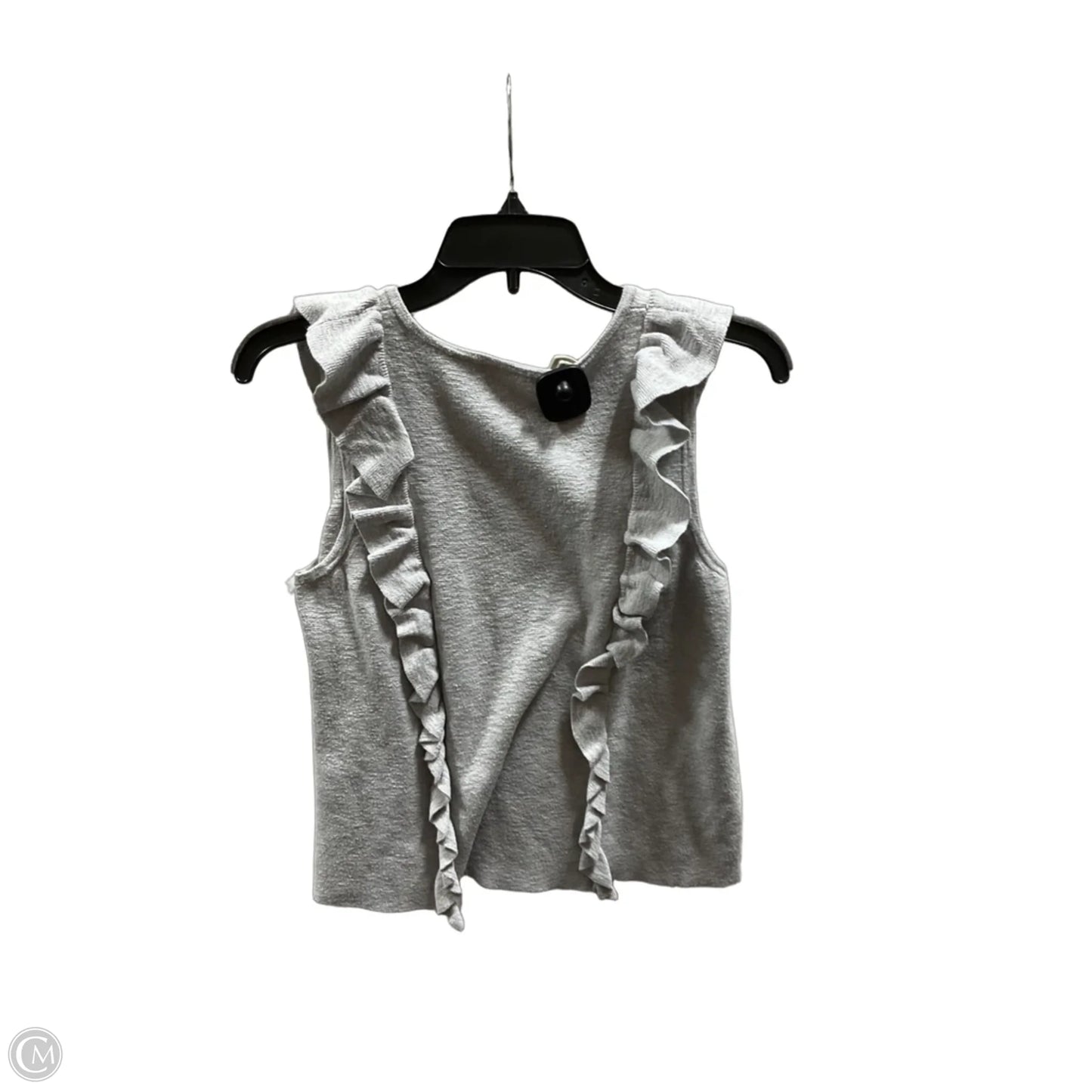 Top Sleeveless By Madewell In Grey, Size: M