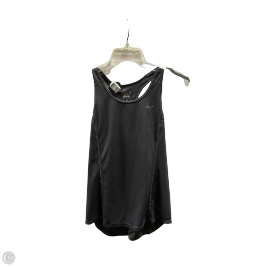 Top Sleeveless By Nike In Grey, Size: M