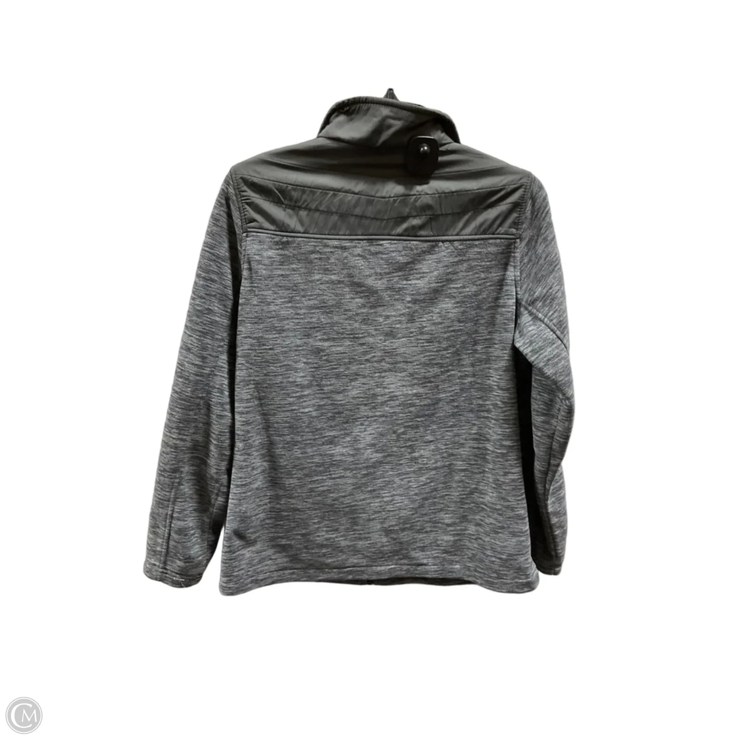 Athletic Jacket By New Balance In Grey, Size: M