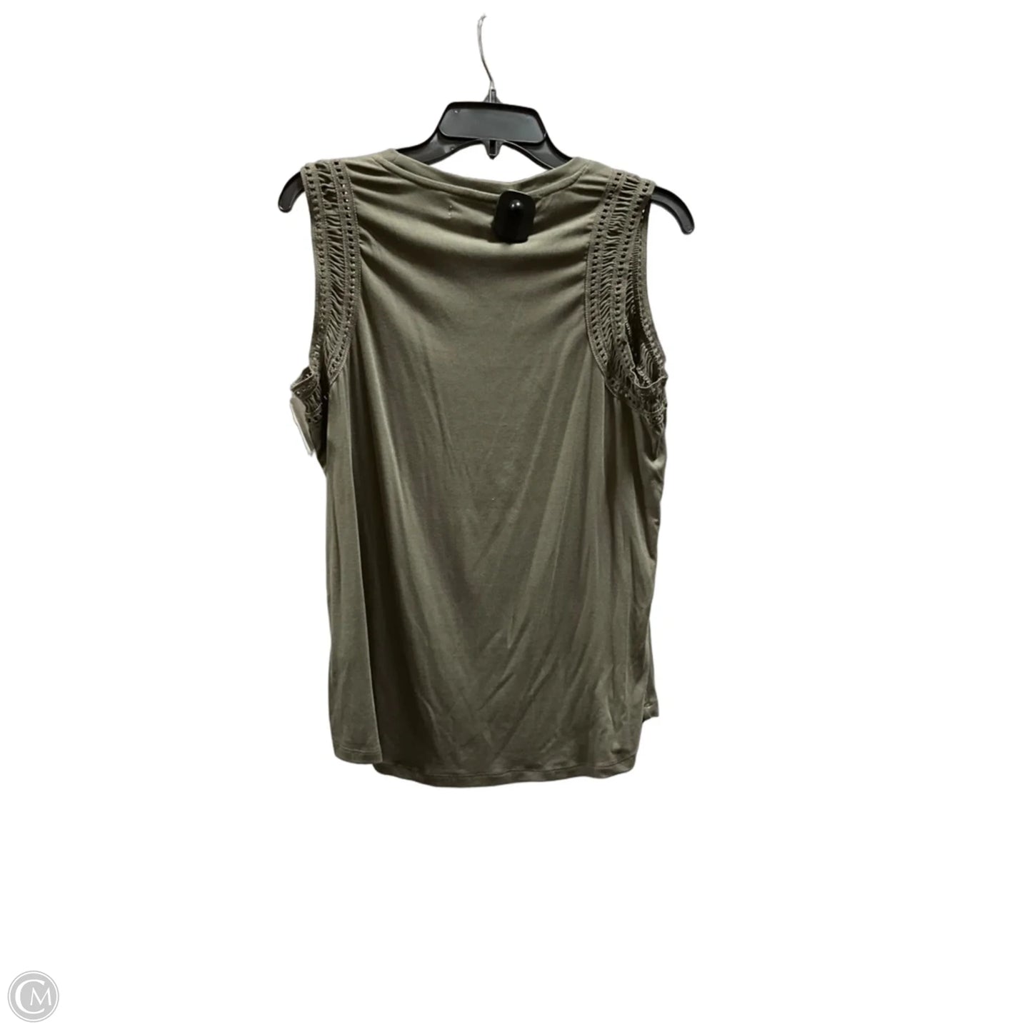Top Sleeveless By Maurices In Green, Size: Xl