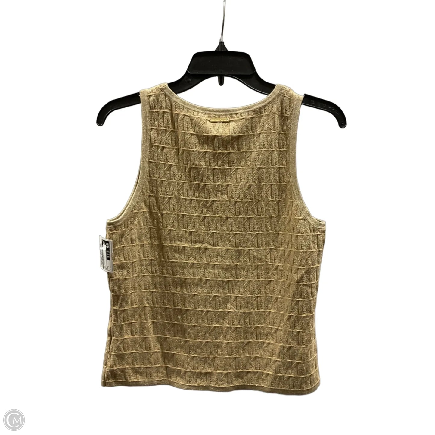 Top Sleeveless By Michael By Michael Kors In Gold, Size: S
